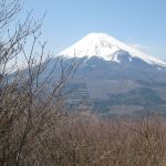 越前岳より望む富士山