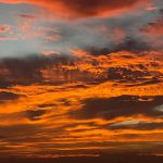 秋の夕焼