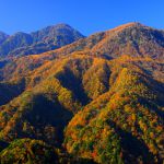 紅葉の地蔵岳観音岳