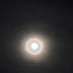 月の暈（８月7日立秋）
